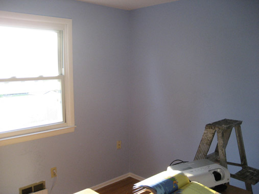 Blank Canvas 2 This is the corner that is kitty corner to the door. The focal point in the room.